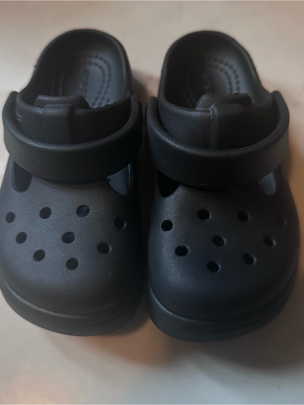 CROCS Kids Mary Jane have not been worn outside!